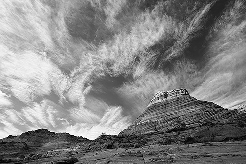 Cloudscape, North Coyore Buttes Wilderness, Arizona