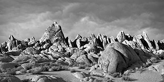 Shark's Teeth, Alabama Hills, California
