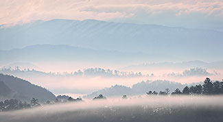 Sunrise Mist, Great Smoky Mountains National Park