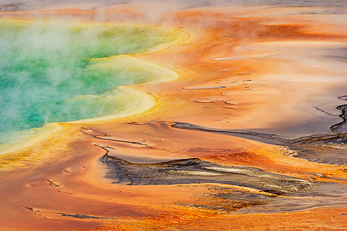 Hot Color, Grand Prismatic Spring, Yellowstone National Park