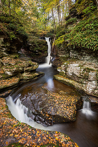 Adams Falls, Autumn, Ricketts Glen State Park, Pennsylvania