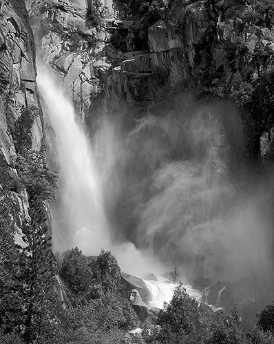 Illilouette Falls, Springtime, Yosemite National Park, California