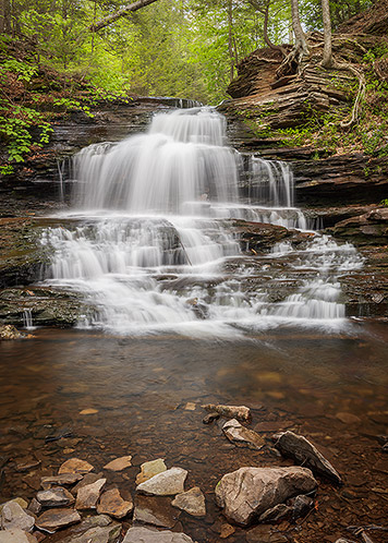 Onondaga Falls, Ricketts Glen State Park, Pennsylvania