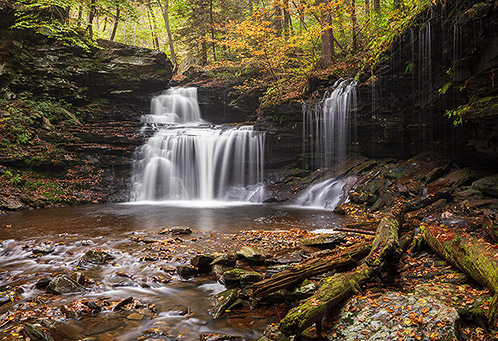 R. B. Ricketts Falls, Pennsylvania