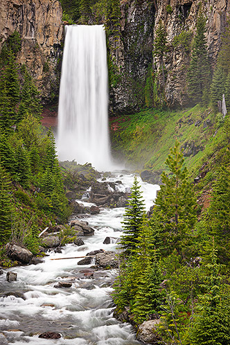 Tumalo Falls, Cascade Range, Oregon